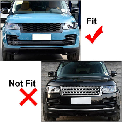 1 Piece Front Upper Bumper Grille For Land Rover Range Rover 2018-2022 LR098084
