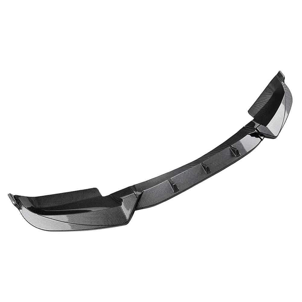 Carbon Look Front Bumper Lip Spoiler Splitter For BMW X6 F16 M Sport 2014-2019