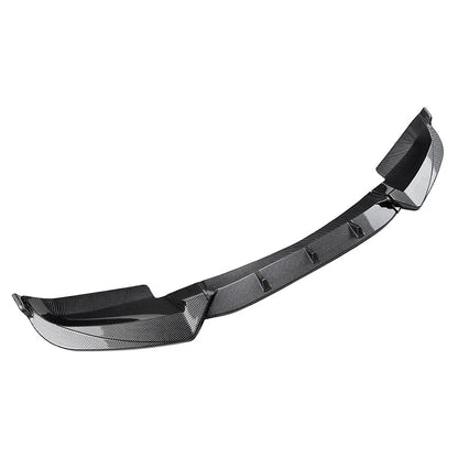 Carbon Look Front Bumper Lip Spoiler Splitter For BMW X6 F16 M Sport 2014-2019