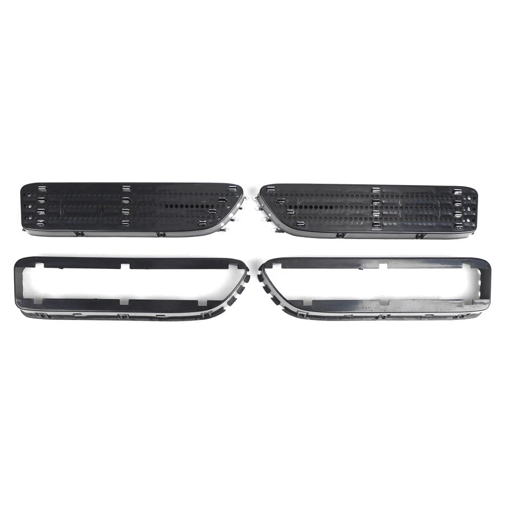 1 Pair Side Fender Grille Vent Air Flow Grill For BMW E46 M3 2001-2006 2002 03