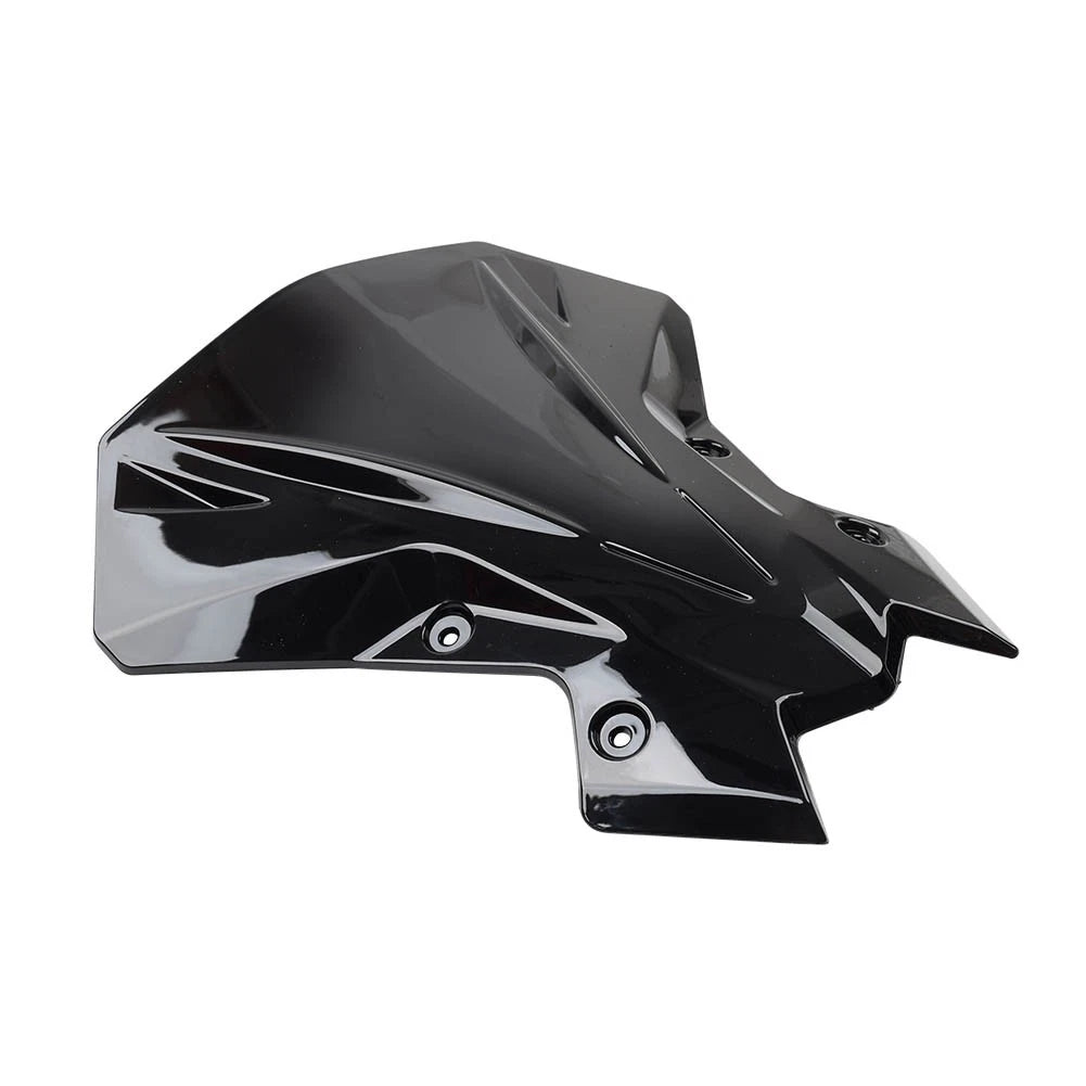 Glossy Black Windscreen Windshield Visor Deflector For Kawasaki Z900 2020-2024