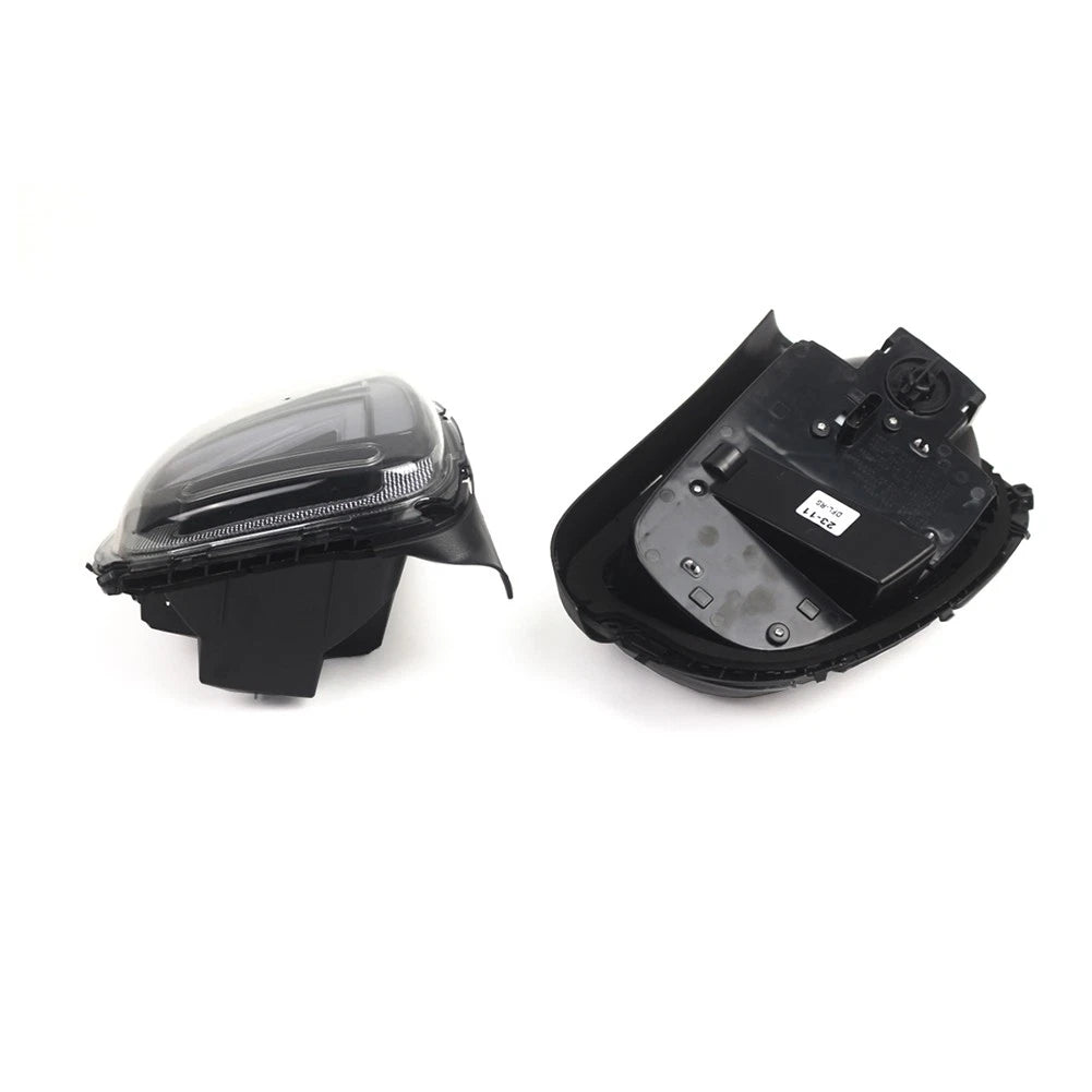 Pair 2pcs Grey Tail Lights Rear Lamps Brake Lamps For BMW Mini F55 F56 F57 14-21