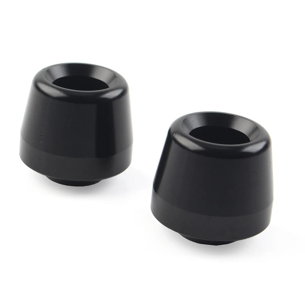 Handlebar Grips Bar End Slider Cap Fit YAMAHA YZFR1 YZF-R1 2015-2023 2016 Black