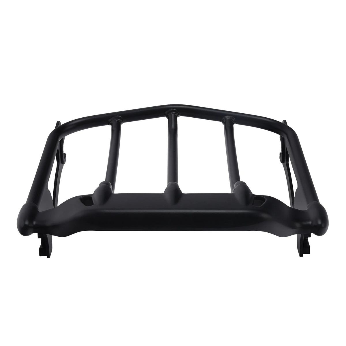 Black 2-Up Luggage Rack Fit For Harley Touring Electra Street Road Glide 2009-25
