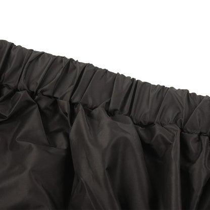 1x Waterproof Seat Rain Cover w/ Driver Backrest For Harley Street Electra Glide