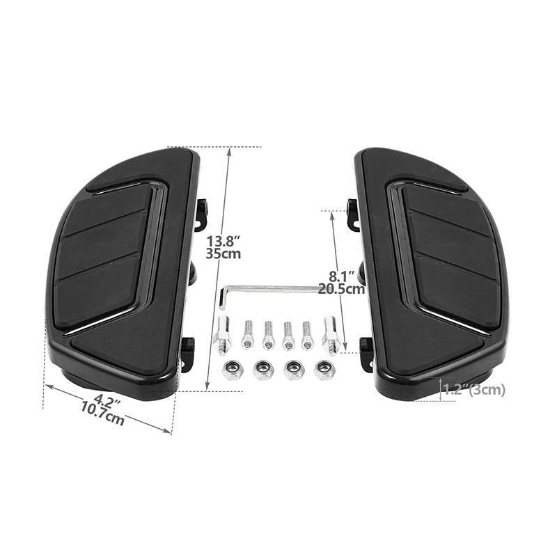 Driver Floorboard w/ Mount Bracket Fit For Harley Davidson Touring Models 14-24