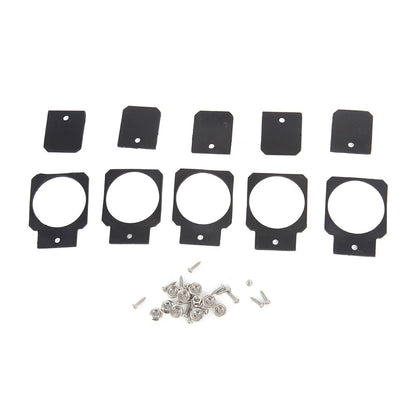 5Pcs Black Exterior Door Handles Set for Jeep Wrangler JK 2007-2017 2016 2015 14