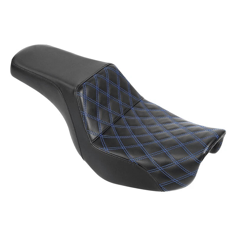 Driver Passenger Step-up Gel Seat Fit For Harley Dyna Super Wide Glide 06-17 16