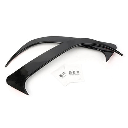 Rear Canard Air Vent Cover Trim for Benz CLA200 CLA220 CLA250 ABS Black Motor