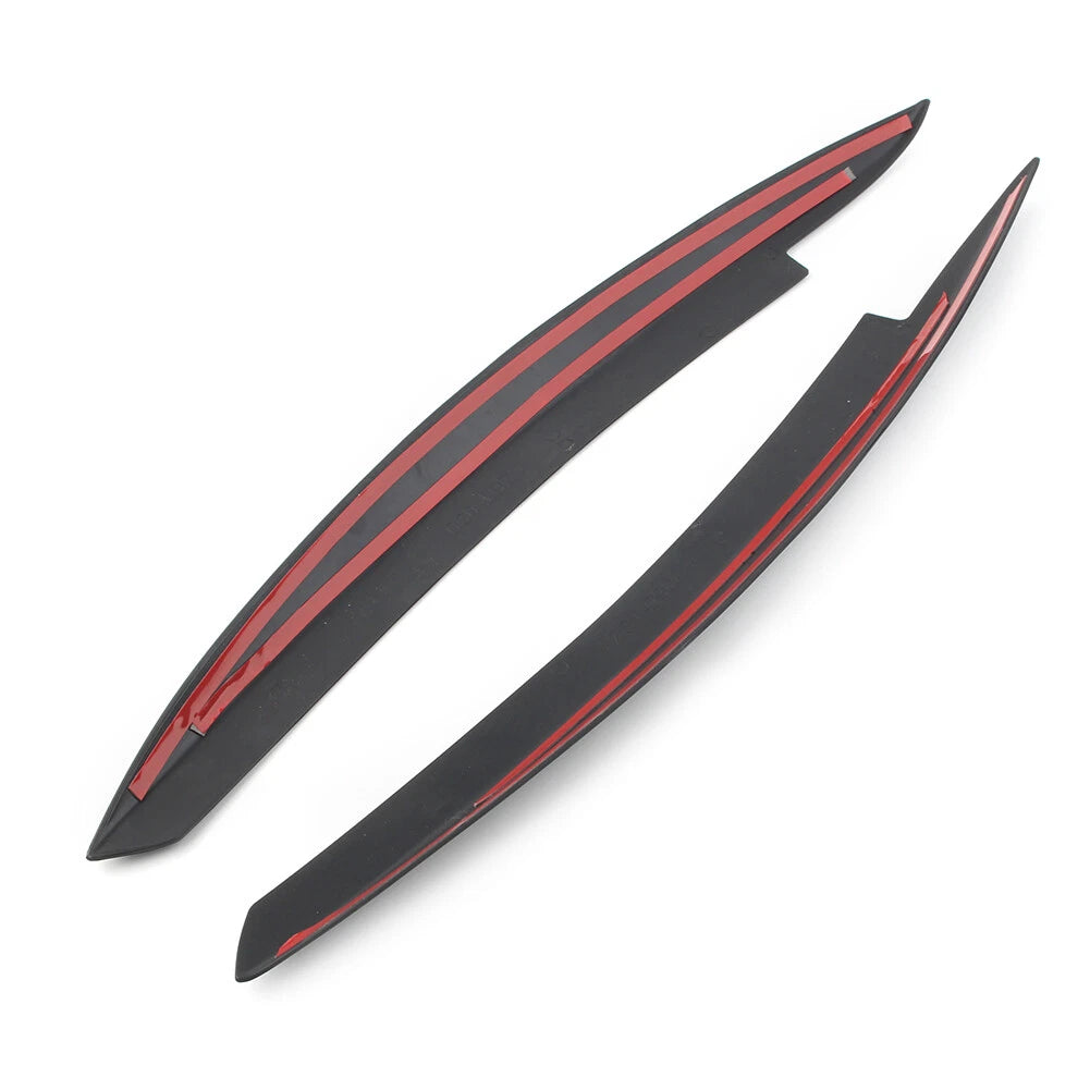 Front Headlight Cover Eyelid Eyebrow Eye Lid Brow Fit VW Golf VI MK6 2008-2013