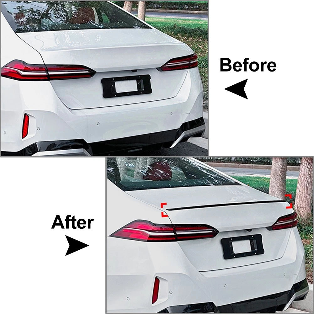 Rear Trunk Lid Spoiler Wing Lip For BMW 5 Series I5 G60 525i 530i 2024-2025