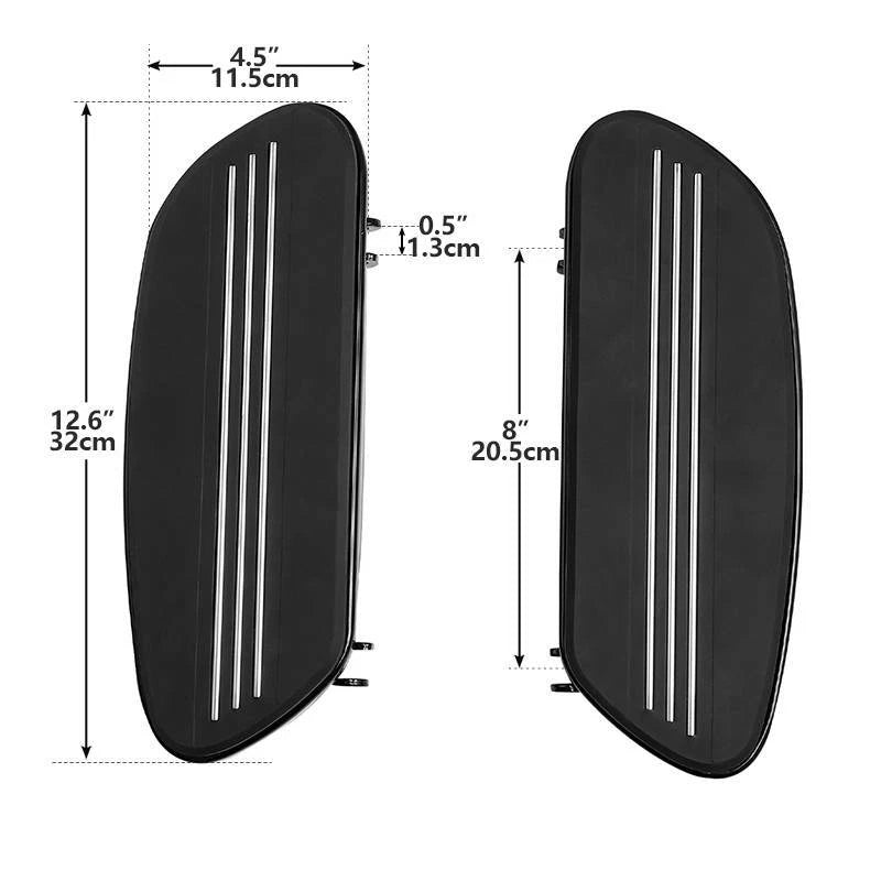 Rider Passenger Pegstreamliner Footboard & FootPegs For Harley Road Glide  93-24