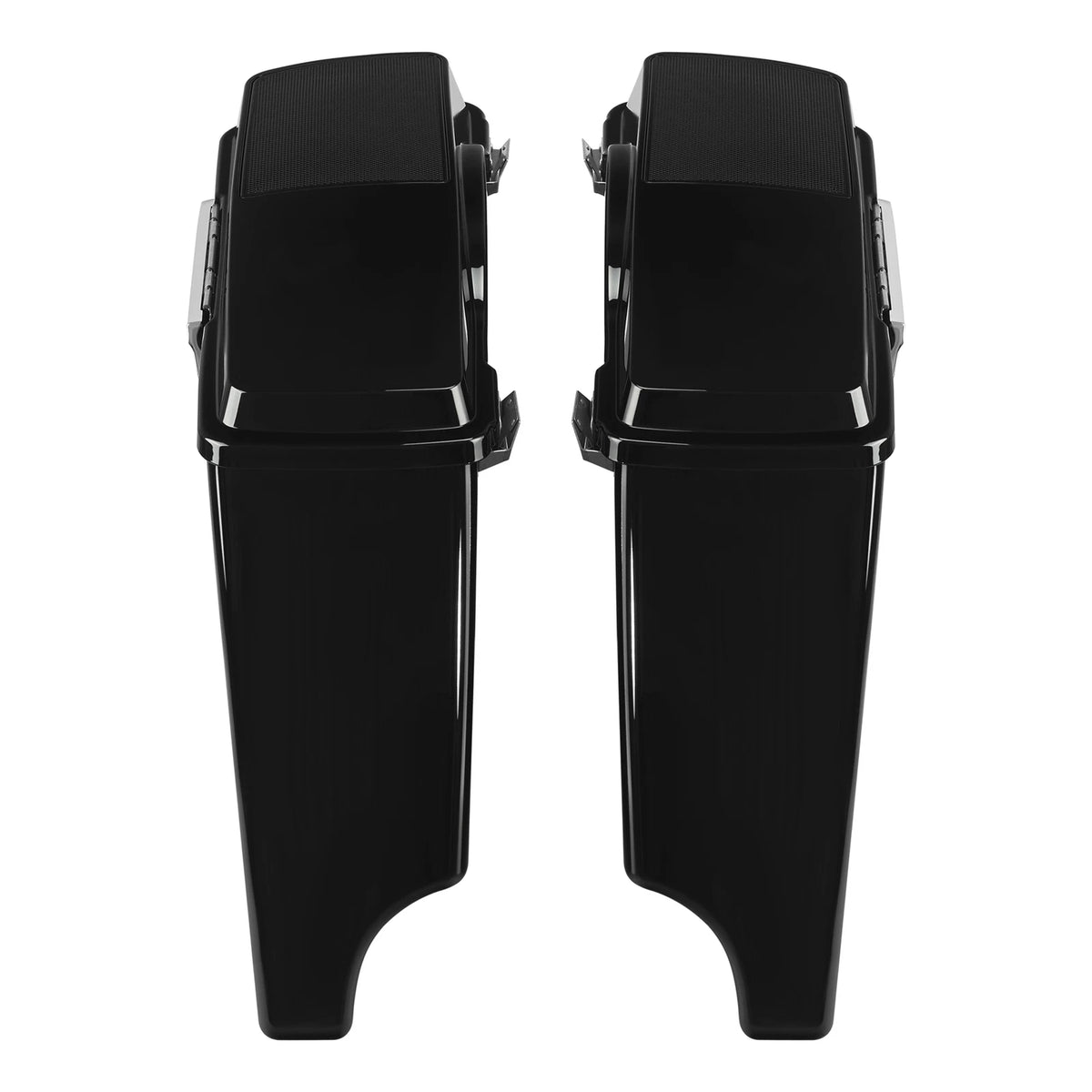 Extended Saddlebags 6X9" Speaker Lid Rear Fender Fit For Harley Road Glide 09-13
