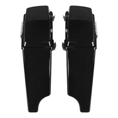 Extended Saddlebags 6X9" Speaker Lid Rear Fender Fit For Harley Road Glide 09-13