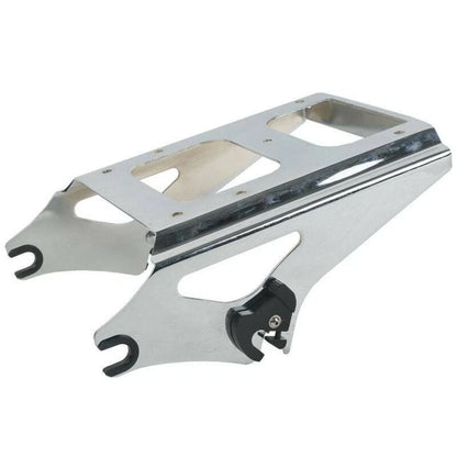 5.5" Trunk Backrest Pad Mount Rack Fit For Harley Touring 09-13 12