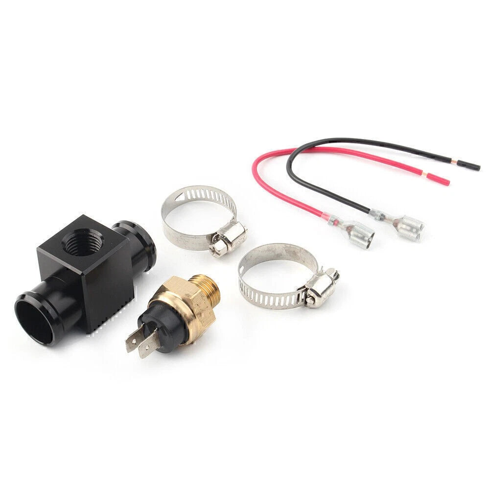 Black Temperature Switch Radiator Fan Fit 125-530 Yamaha Kawasaki Honda etc US