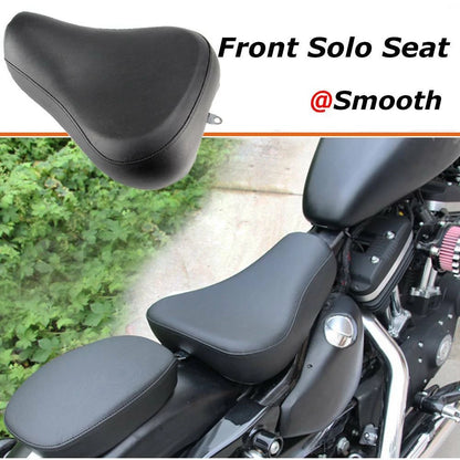 Solo Seat Front Driver Cushion For Harley Sportster Forty XL1200 XL883 1983-2003