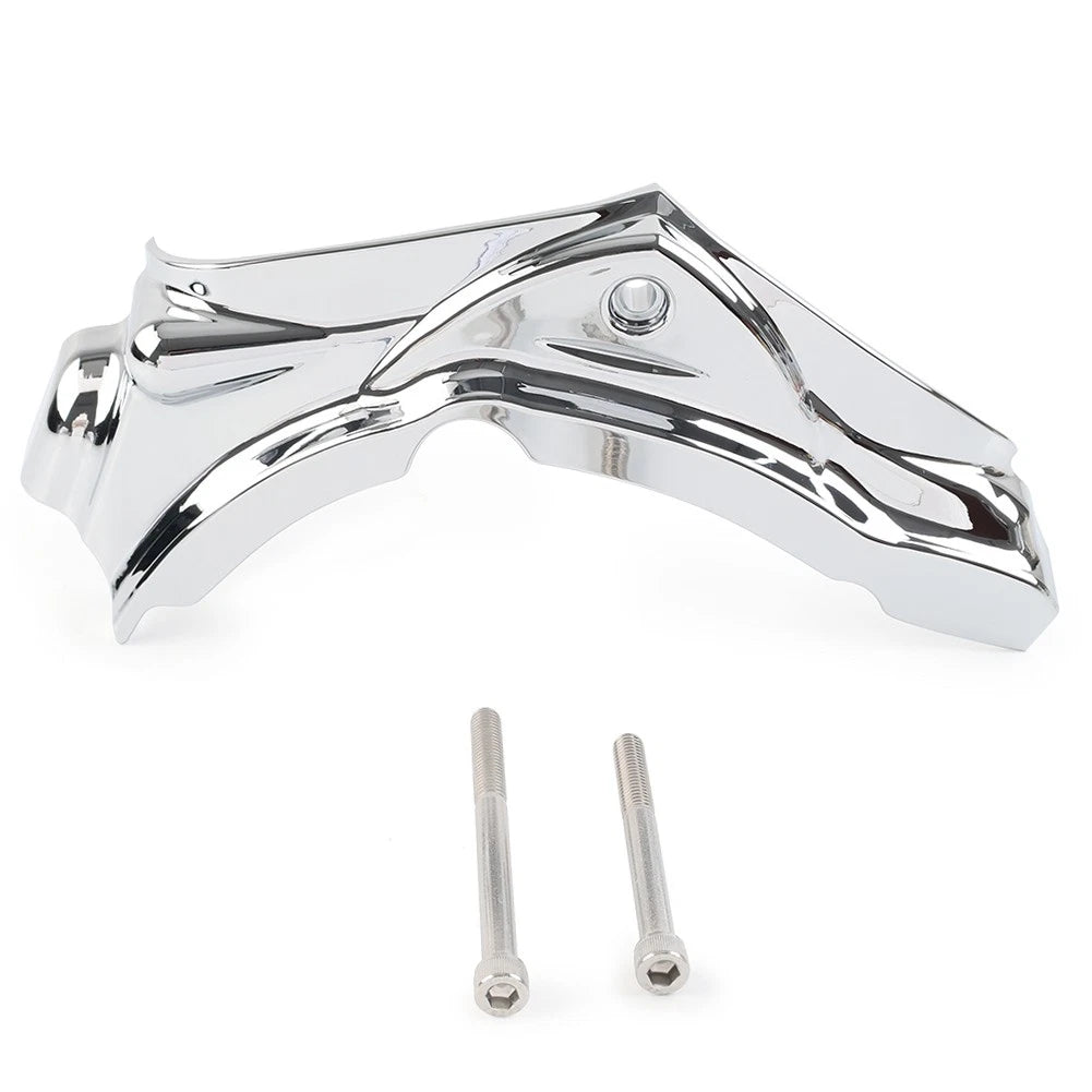 1pc Motorcycle Chrome Cylinder Base Side Cover For Harley Softail 2007-2017