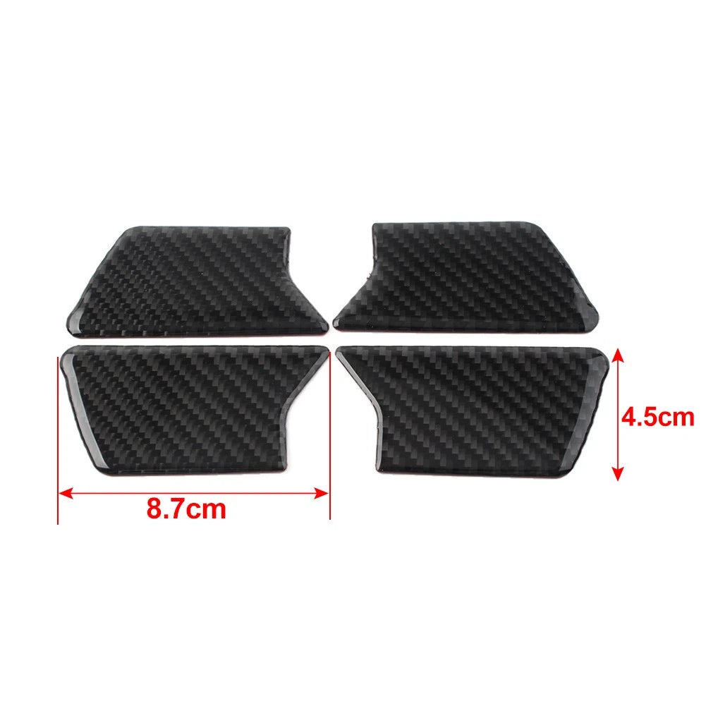4 Pcs Interior Door Handle Bowl Panel Cover Trim For Jeep Grand Cherokee 2011-20