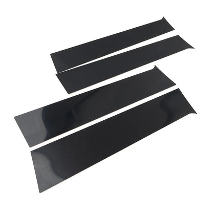4pcs Pillar Post Set Door Window Cover Trim Kit For Toyota Tundra 2022-2024