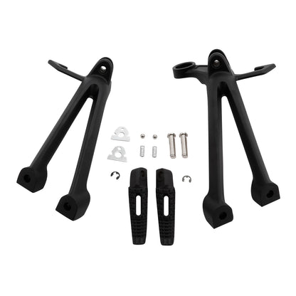 Rear Passenger Foot Pegs Footrest Set Fit For Suzuki GSXR600 GSXR750 08-10 09 US