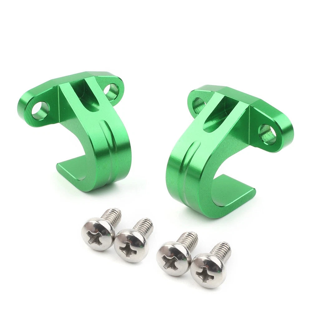 2X Rear Brake Line Hose Cable Guide Clamp For KAWASAKI KX250F KX450 KX450F KX250