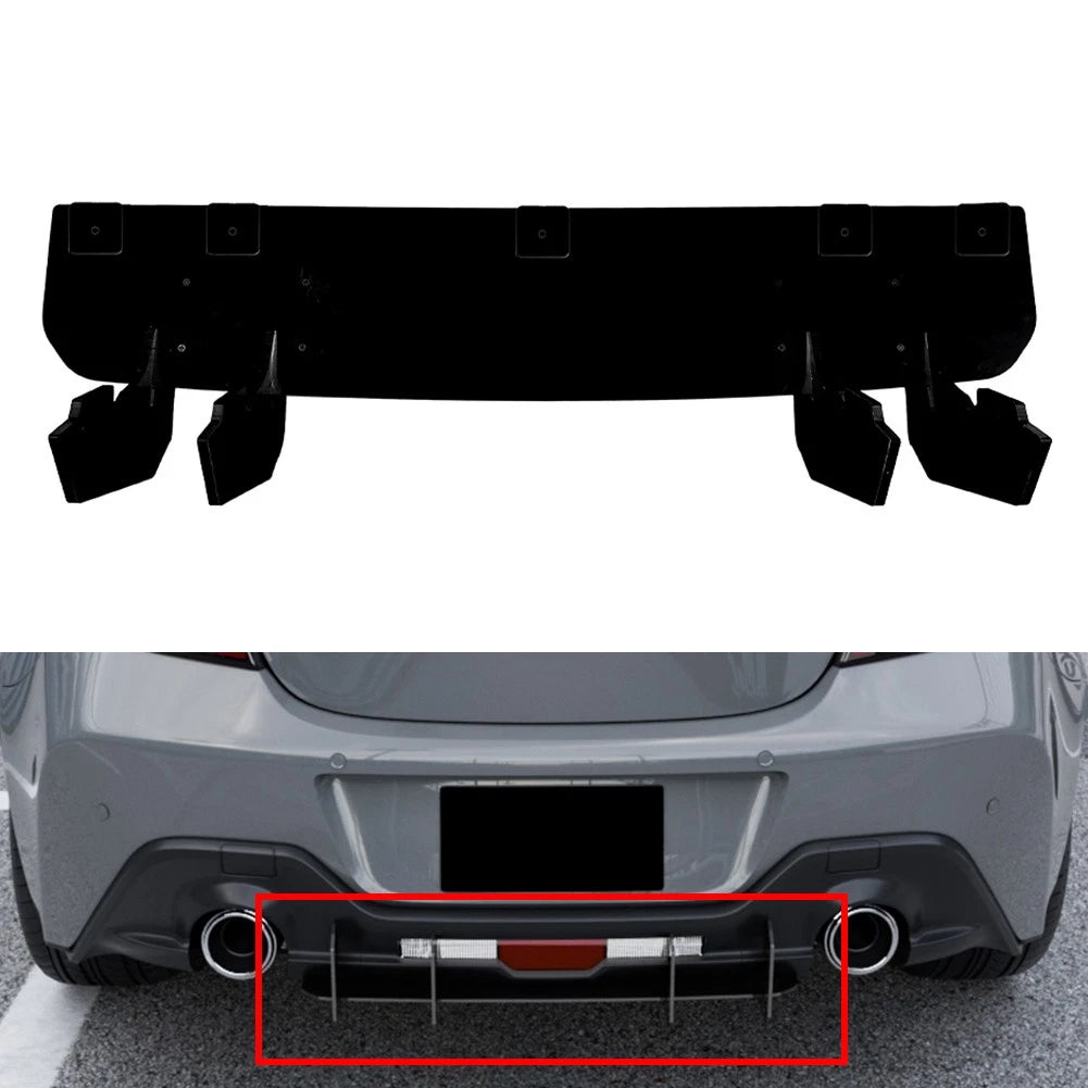 Rear Bumper Diffuser Lip Kit For Toyota GR86 For Subaru BRZ 2022-2024
