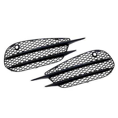 Front Bumper Fog Lamp Grille For Benz C Class W205 C180 C200 C260 2015-2018