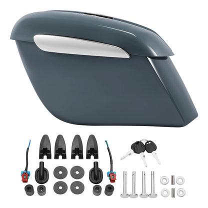 Hard Saddlebags Saddle Bags Fit For Indian Chieftain Limited Dark Horse 19-25 US
