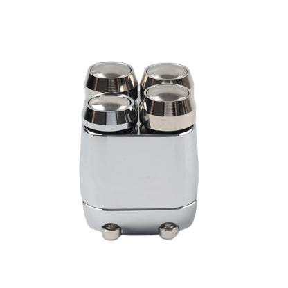 1" Handlebar Horn Turn Signal Light Control Switch Fit Harley Bobber Chrome