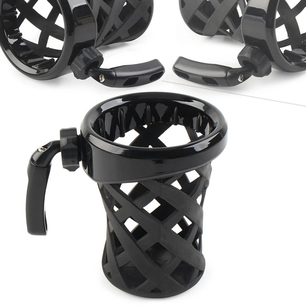 Moto Handlebar Cup Holder W/Mesh Basket Mount Longer For Goldwing GL1800 2001-21