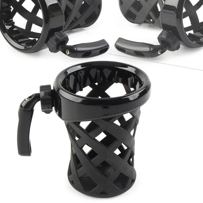 Moto Handlebar Cup Holder W/Mesh Basket Mount Longer For Goldwing GL1800 2001-21
