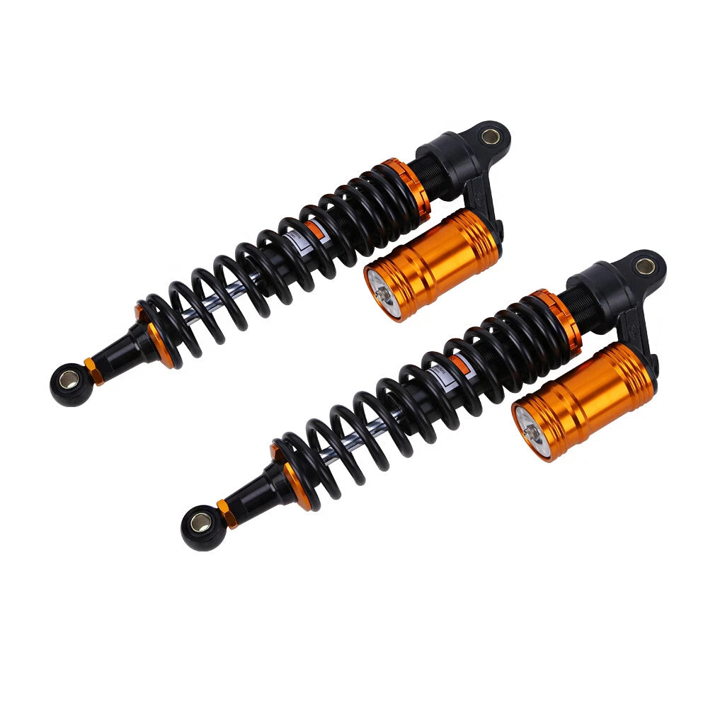 2X 15.75'' 400mm Motorcycle Air Shock Absorbers Suspension For ATV UTV Dirt Bike