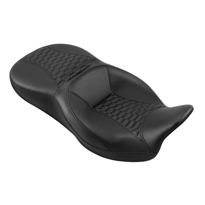 Black Rider Driver & Passenger Seat Fit For Harley Touring Models 2009-2023 2022