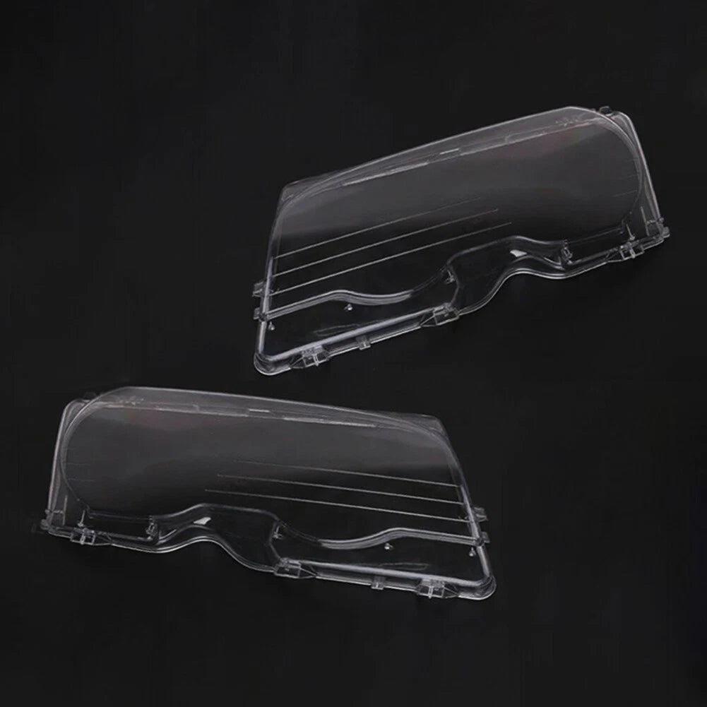 Front Headlight Lens Cover Transparent For BMW 3 Series E46 2 Door 1999-2003 US