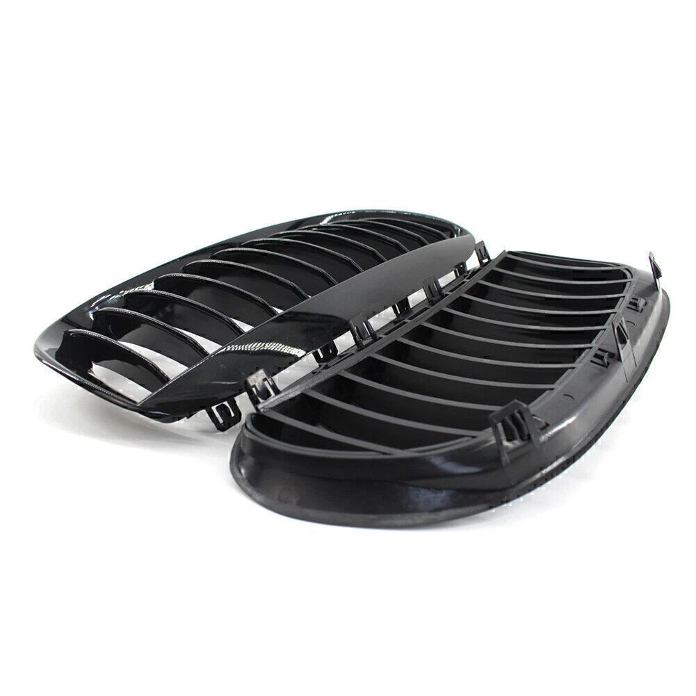 Front Bumper Upper Grill Mesh Grille For BMW E63 Coupe M6 E64 Cabrio M6 Black US
