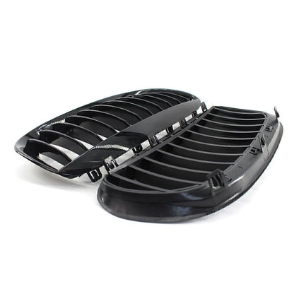 Front Bumper Upper Grill Mesh Grille For BMW E63 Coupe M6 E64 Cabrio M6 Black US