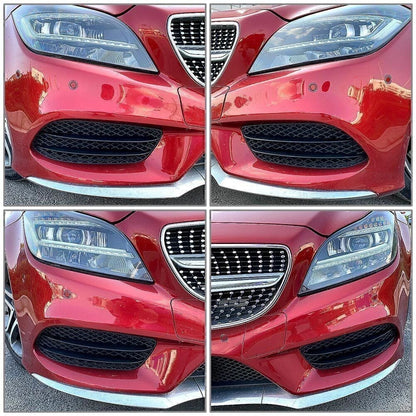 Front Bumper Fog Lamp Grille For Mercedes Benz CLS-Class C218 CLS260 300 15-17