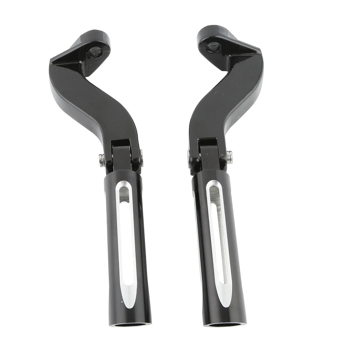 Rear Foot Pegs Peg Bracket Fit For Harley Davidson Touring Street Glide 1993-24