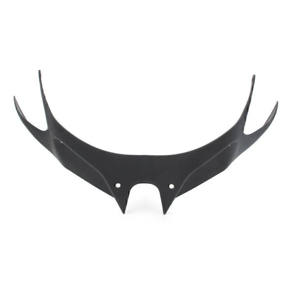 1PC Front Aerodynamic Winglet Fit Kawasaki Ninja 250 Ninja 400 2018-2023 BLK