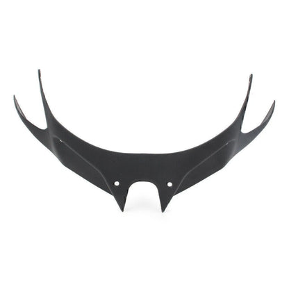 1PC Front Aerodynamic Winglet Fit Kawasaki Ninja 250 Ninja 400 2018-2023 BLK