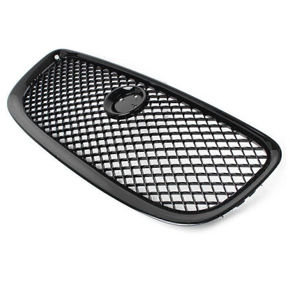 Upper Front Center Grille Mesh Fit Jaguar XJ 2010 2011 2012 2013 2014 2015 Black