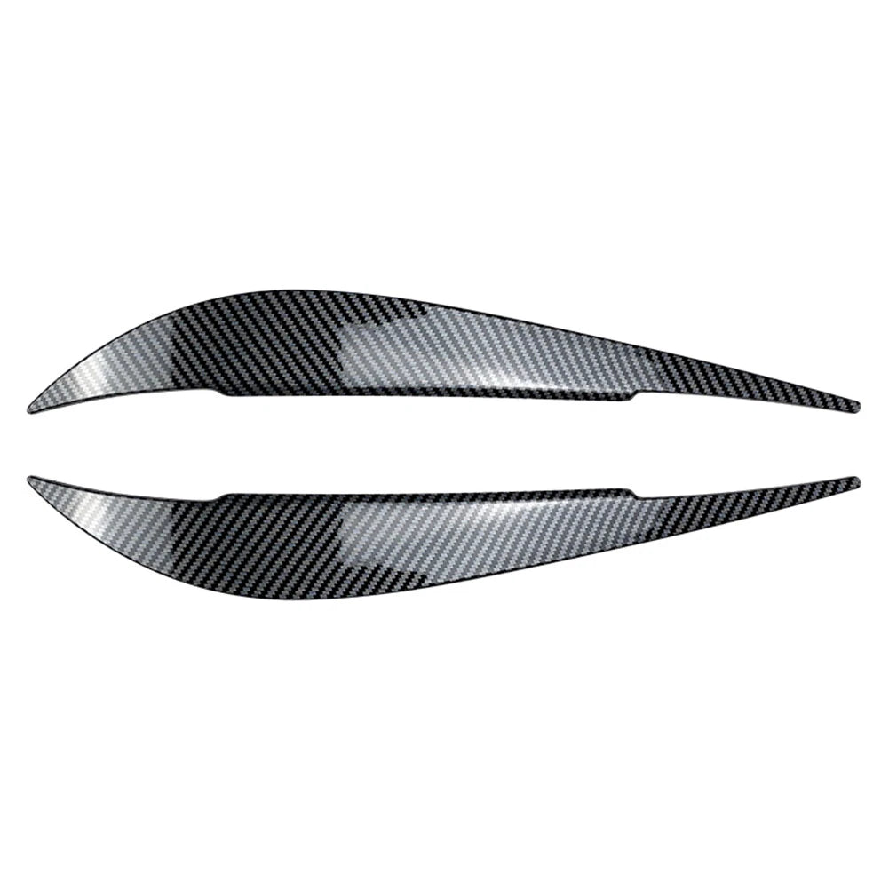Front Headlight Eyebrow Trim For BMW 4 Series F32 F33 F36 2012-2020 Carbon Fiber