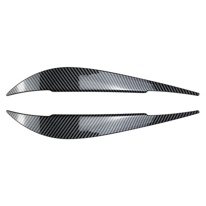 Front Headlight Eyebrow Trim For BMW 4 Series F32 F33 F36 2012-2020 Carbon Fiber