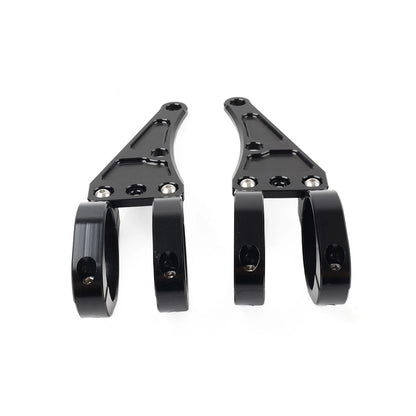 49MM Motorcycle Headlight Bracket Mount Clamp Fork Tube Holder For Harley