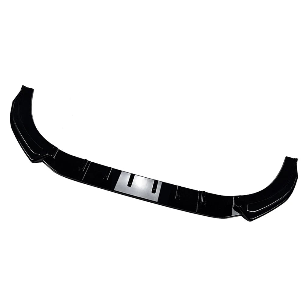 Glossy Black Front Bumper Splitter Lip Diffuser Spoiler For VW Golf MK8.5 24-25