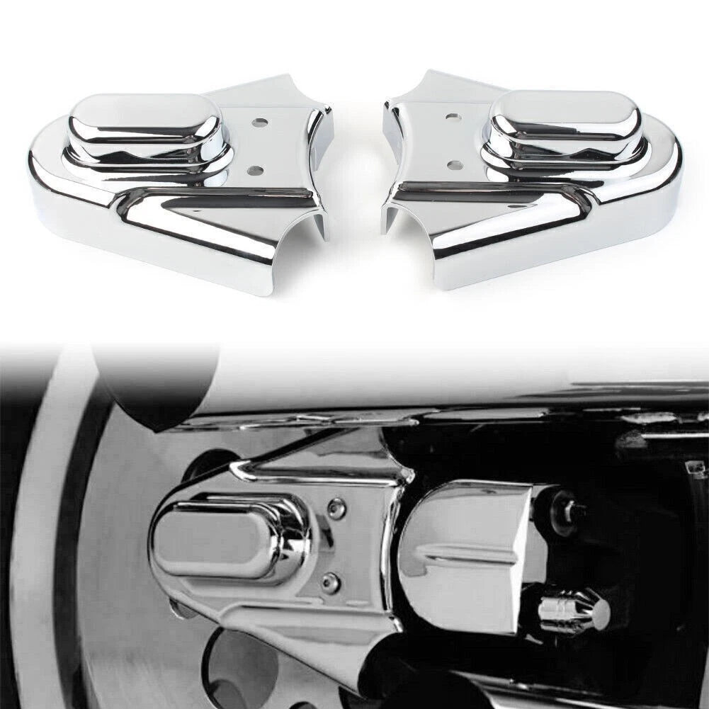 Phantom Swingarm Axle Covers Fit Harley Heritage Softail FXST/C 1986-2007 Chrome