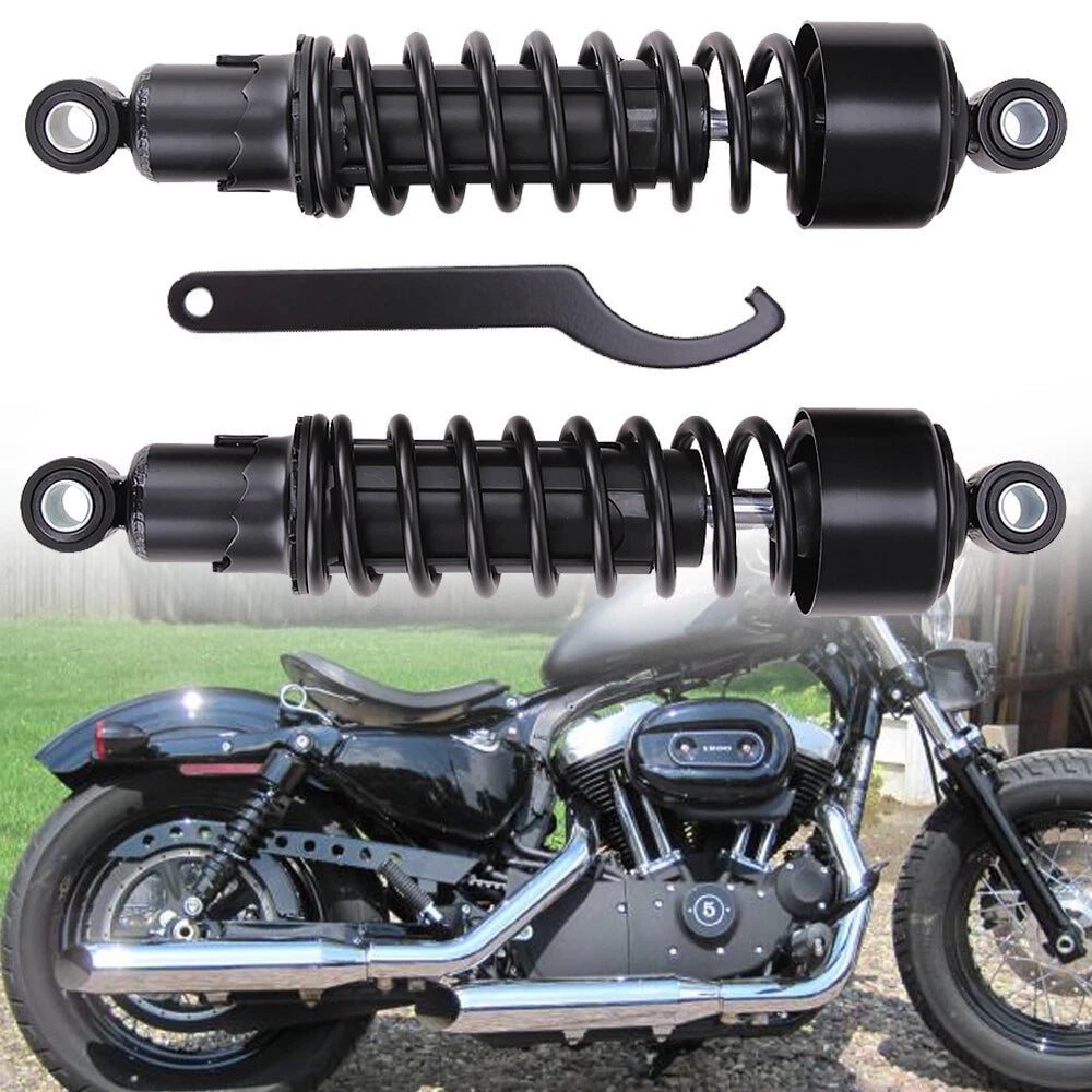 298mm 11.75" Rear Shocks For Harley Sportster Custom XL883 XL1200 1979-2012 FXR