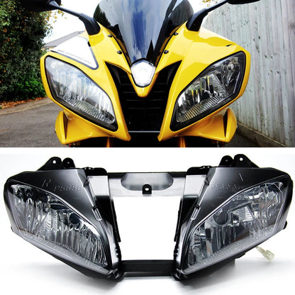 Front Headlight Headlamp Assembly For Yamaha YZF R6 YZFR6 YZF-R6 2006 2007 06-07