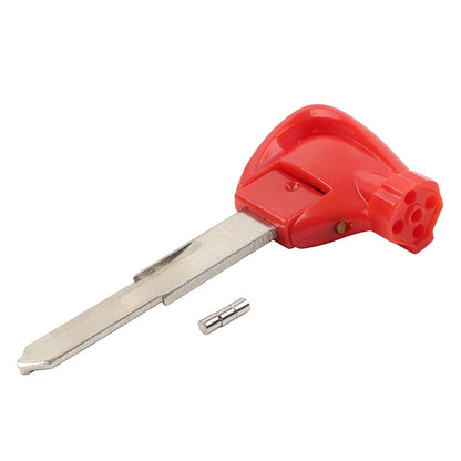 Right Ignition Key Blank Uncut Blade Red For Yamaha Motorbike Scooter Motor